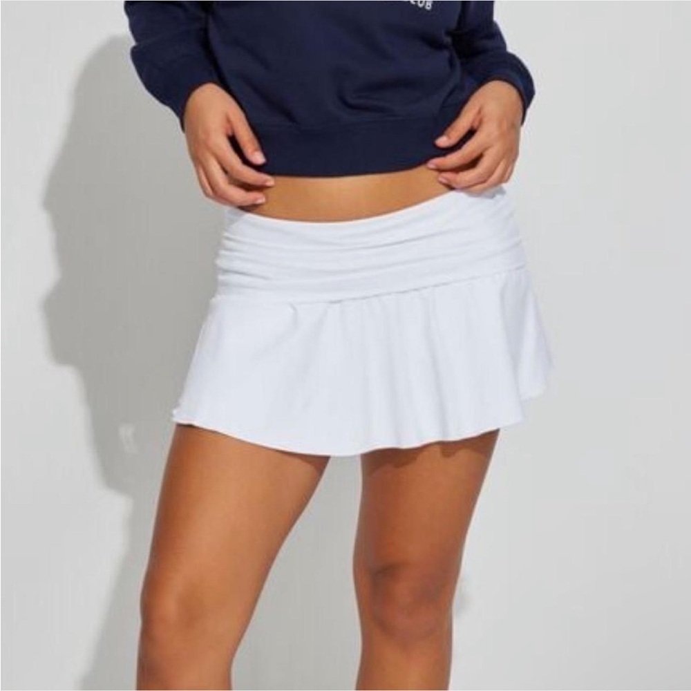 Fold over skort